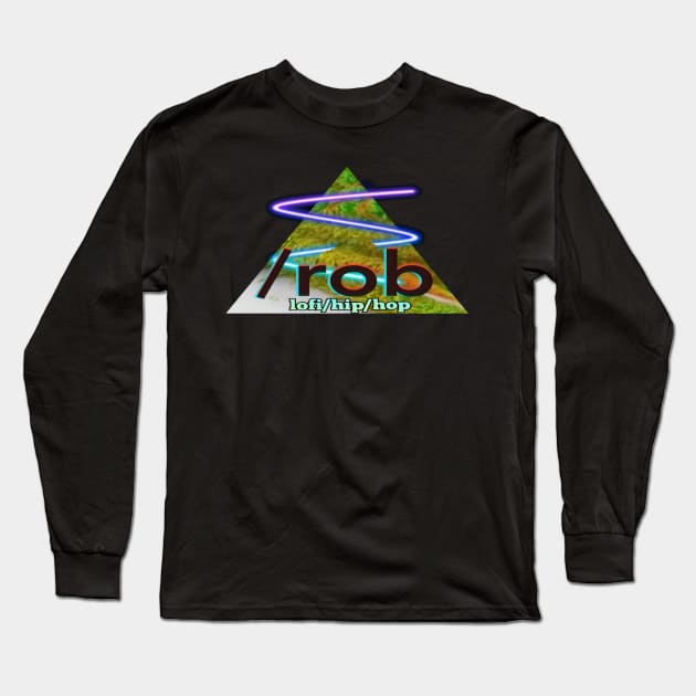 /rob logo II Long Sleeve T-Shirt by Robert Pereira Merch